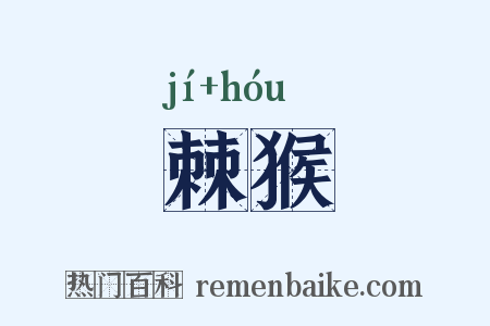棘猴是什么意思的图片
